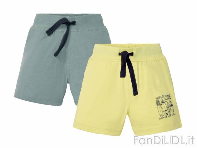 Bermuda da bambino Lupilu, prezzo 4.99 &#8364; 
2 pezzi - Misure: 1-6 anni
Taglie ...