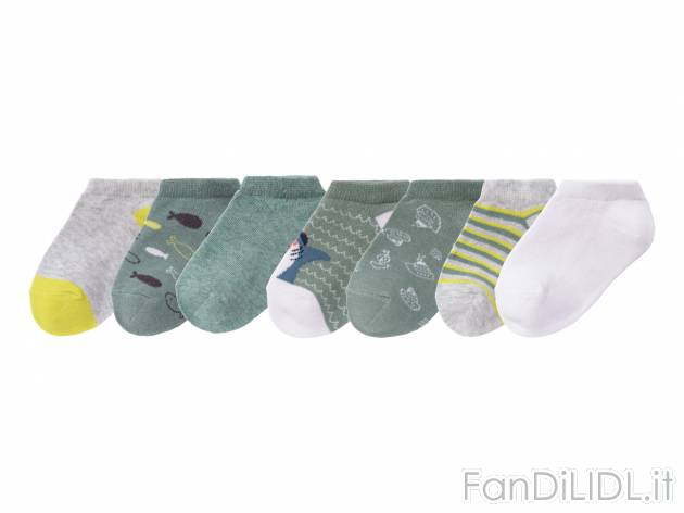 Calzini da bambino Lupilu, prezzo 3.99 &#8364; 
7 paia - Misure: 19-30
Taglie ...