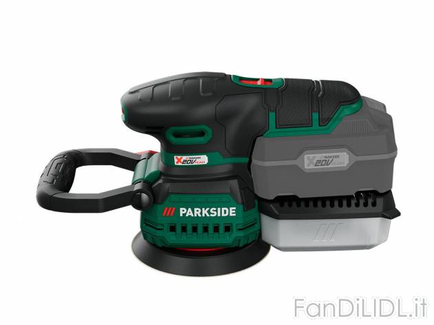 Smerigliatrice eccentrica ricaricabile Parkside, prezzo 24.99 € 
Parkside X 20 ...