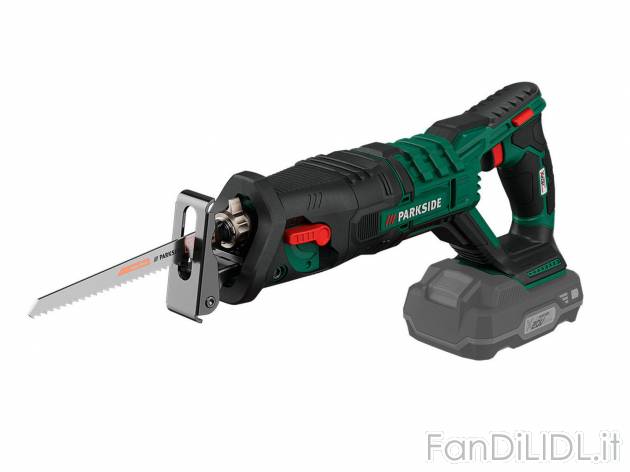 Seghetto ricaricabile Parkside, prezzo 24.99 € 
Parkside X 20 V Team 
- Numero ...