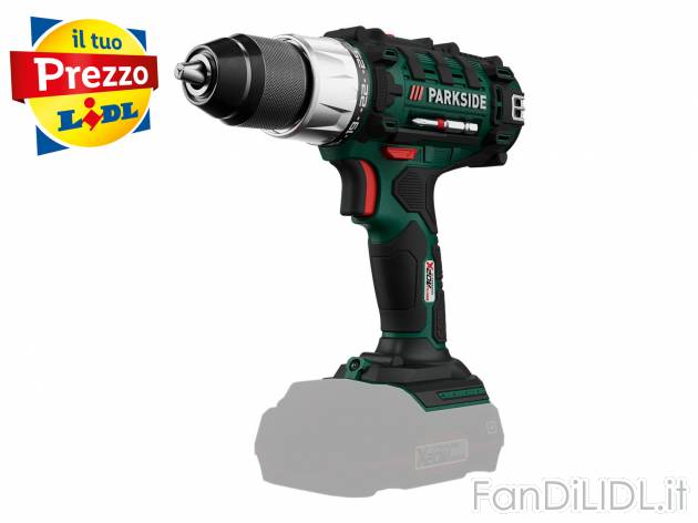 Trapano avvitatore ricaricabile Parkside, prezzo 19.99 € 
Parkside X 20 V Team ...