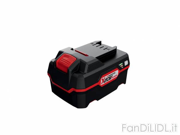 Batteria 4 Ah Parkside, prezzo 29.99 € 
Parkside X 20 V Team 
- Con indicatore ...