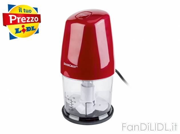 Tritatutto elettrico Silvercrest Kitchen Tools, prezzo 9.99 &#8364; 
- Con pulsante ...