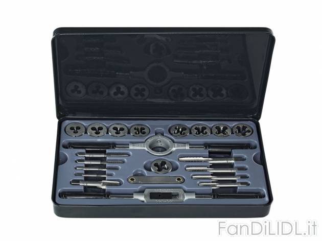 Set maschi e filiere , prezzo 11.99 &#8364; per Al set 
-  21 pezzi