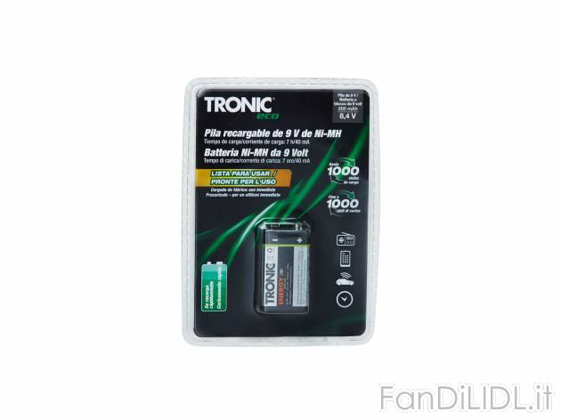 Batterie ricaricabili , prezzo 3.99 &#8364; per Alla confezione 
A scelta fra:
- ...
