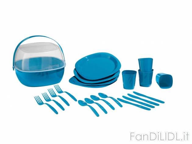 Set per picnic o insalatiera con divisorio Ernesto, prezzo 5.99 &#8364; 
21 ...