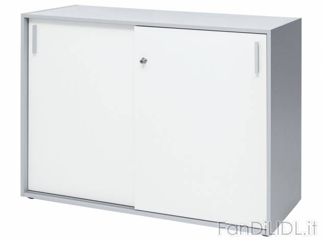 Mobiletto per ufficio con ante scorrevoli Livarno Living, prezzo 59.00 &#8364; ...