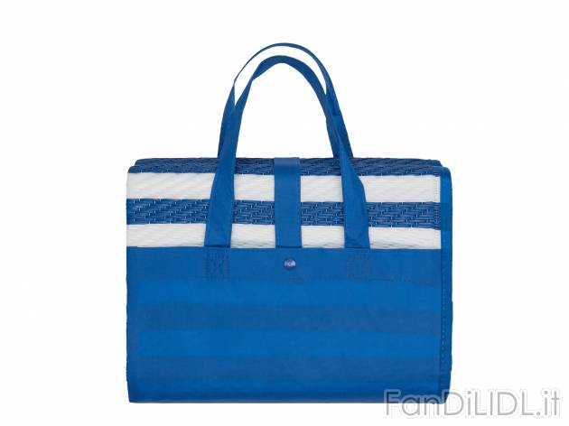 Stuoia da spiaggia pieghevole Crivit, prezzo 4.99 &#8364; 
- Processo di colorazione ...