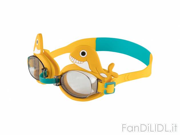 Occhialini da nuoto per bambini Crivit, prezzo 2.99 € 
- Pontenaso e cinghiolo ...