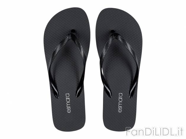 Infradito da uomo e da donna Crivit, prezzo 1.99 € 
- Misure donna: 36-41
- ...
