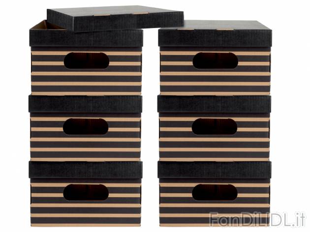 Box multiuso Melinera, prezzo 5.99 &#8364; 
6 pezzi 
- Dimensioni: 38 x 27 x ...