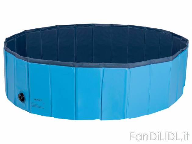 Piscina per cani Zoofari, prezzo 29.99 &#8364; 
- Con fondo antiscivolo e apertura ...