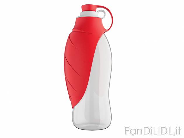 Borraccia per cani Zoofari, prezzo 3.99 &#8364; 
- Tappo in silicone ribaltabile ...