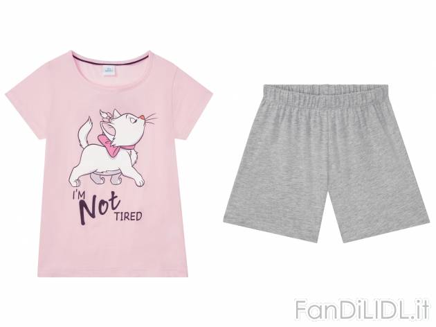 Pigiama corto da bambina LOL, Gli Aristogatti, Minnie Mouse Oeko-tex, prezzo 5.99 ...