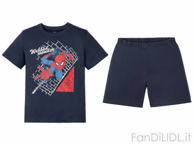 Pigiama corto da bambino Harry Potter, NASA, Spiderman Oeko-tex, prezzo 5.99 &#8364; ...