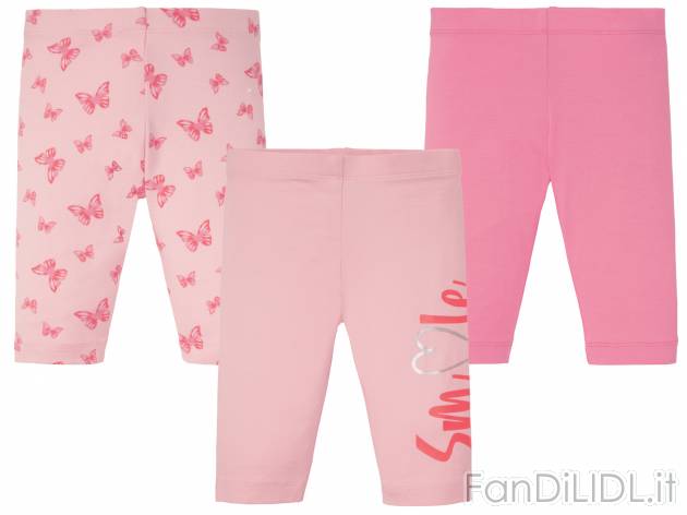 Leggings da bambina Lupilu, prezzo 5.99 &#8364; 
3 pezzi - Misure: 1-6 anni
Taglie ...