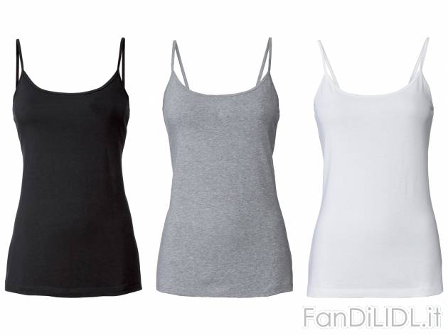 Top da donna Esmara Lingerie, prezzo 6.99 &#8364; 
3 pezzi - Misure: S-L
Taglie ...