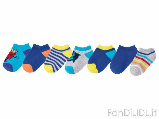 Calzini da bambino Lupilu, prezzo 3.99 &#8364; 
7 paia - Misure: 19-30
Taglie ...