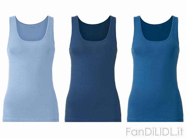 Canotta da donna Esmara, prezzo 7.99 &#8364; 
3 pezzi - Misure: S-L
Taglie disponibili

Caratteristiche

- ...
