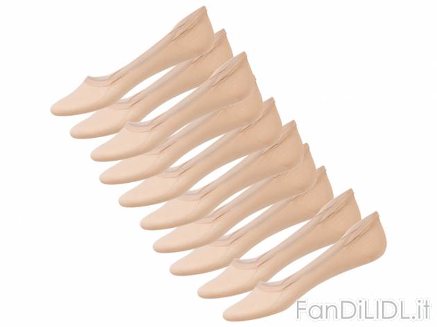 Salvapiedi da donna Esmara, prezzo 9.99 &#8364; 
10 paia - Misure: 35-42 
- ...