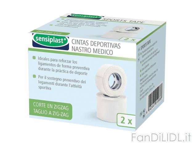 Bendaggi o garze sterili per medicazione Sensiplast, prezzo 1.99 &#8364; 
A ...