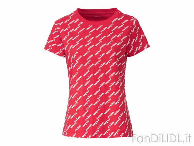 T-shirt da donna Lidl Esmara, prezzo 3.99 € 
Misure: S-L
Taglie disponibili

Caratteristiche

- ...