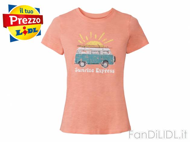 T-shirt da donna Esmara, prezzo 3.99 &#8364; 
Misure: S-L 
- Puro cotone
Prodotto ...