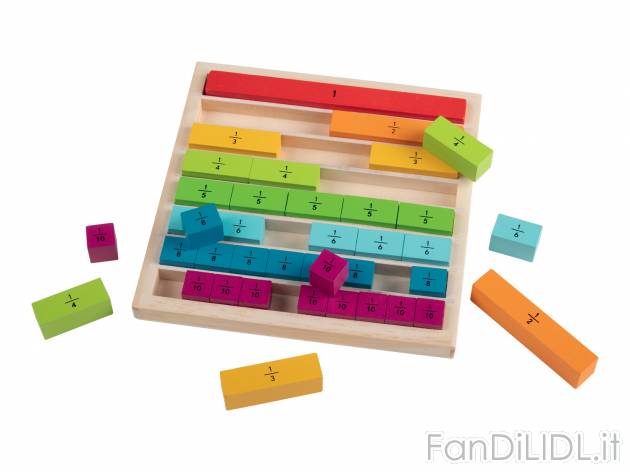 Giochi di apprendimento in legno per bambini Playtive, prezzo 4.99 &#8364; 
- ...