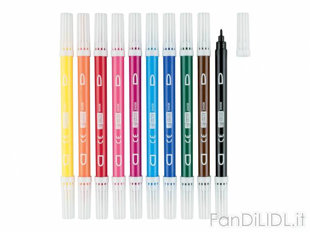 Pennarelli a doppia punta United Office, prezzo 1.29 &#8364; 
10 pezzi
Caratteristiche
 ...