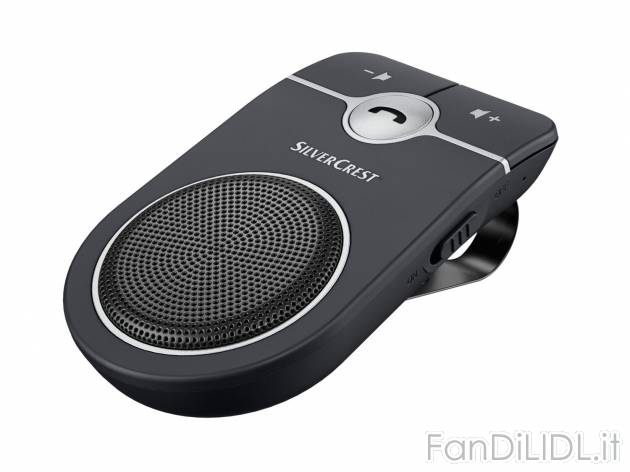 Dispositivo vivavoce Bluetooth per auto Silvercrest, prezzo 14.99 &#8364; 
- ...