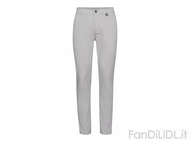 Pantaloni Chino Tapered Fit da uomo Livergy, prezzo 11.99 &#8364; 
Misure: 48-56
Taglie ...