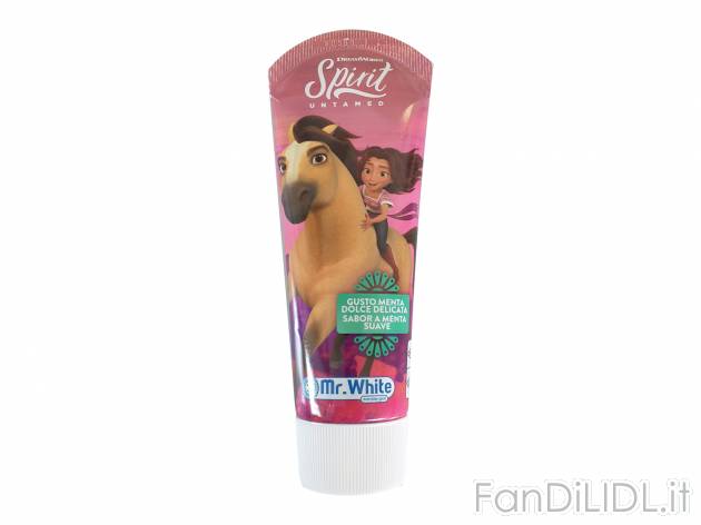 Dentifricio , prezzo 1.39 &#8364;  
-  Gusto menta dolce delicata