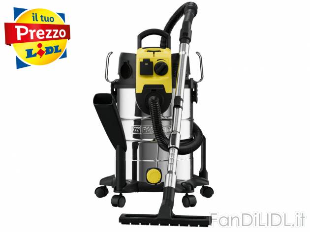 Aspirapolvere-liquidi Parkside, prezzo 65.00 € 
- Utilizzabile anche come soffiatore
- ...