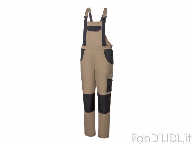 Salopette da lavoro per uomo Parkside, prezzo 14.99 &#8364; 
Misure: 48-58
Taglie ...