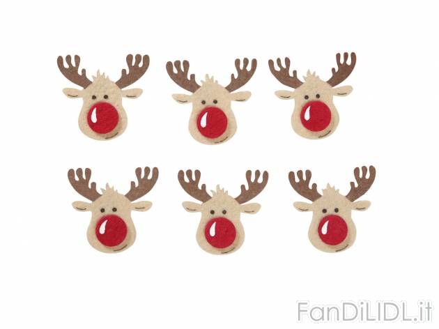 Decorazione natalizia in feltro , prezzo 0.99 &#8364; per Alla confezione 
- ...