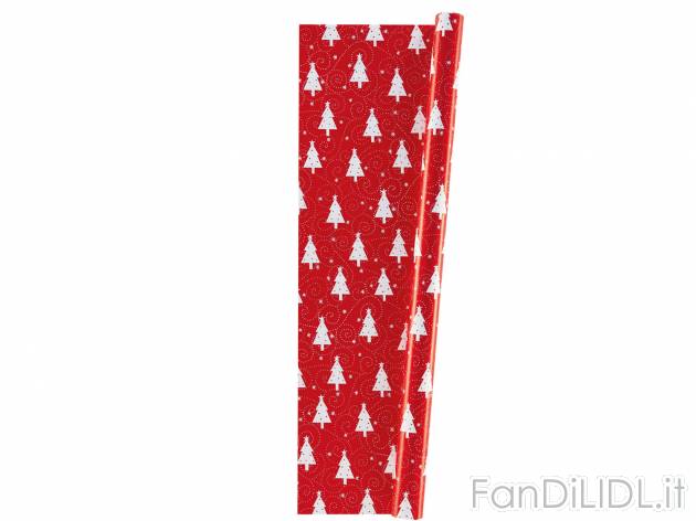 Rotolo carta regalo 5 m x 70 cm , prezzo 0.99 &#8364; per Alla confezione 
- ...