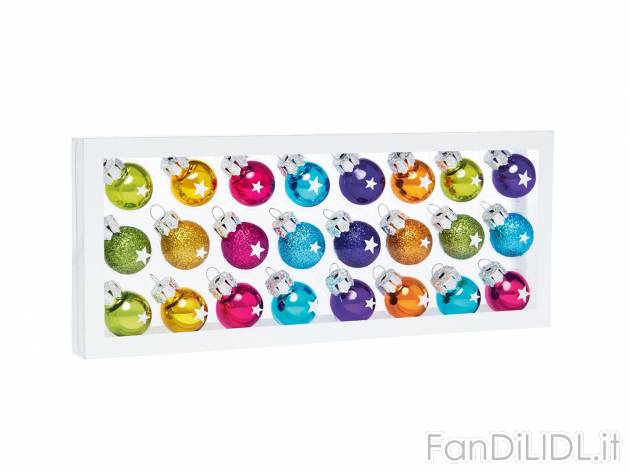 Palline natalizie in vetro , prezzo 2.99 &#8364; per Alla confezione 
- A scelta ...
