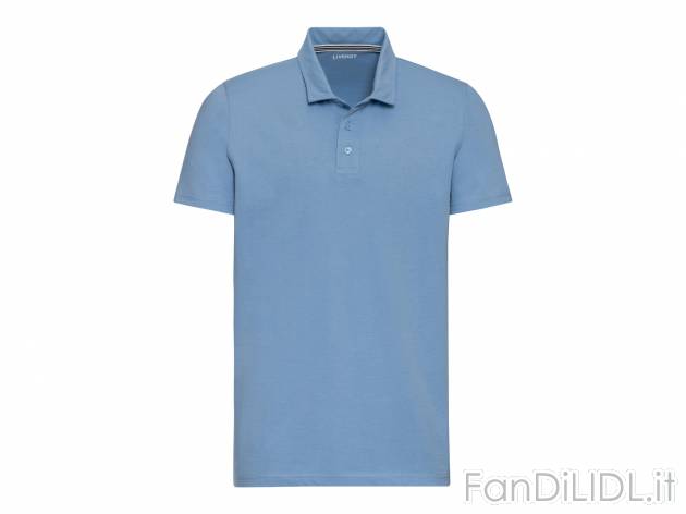 Polo in lino da uomo Livergy, prezzo 6.99 &#8364; 
Misure: S-XL 
Il lino &egrave; ...