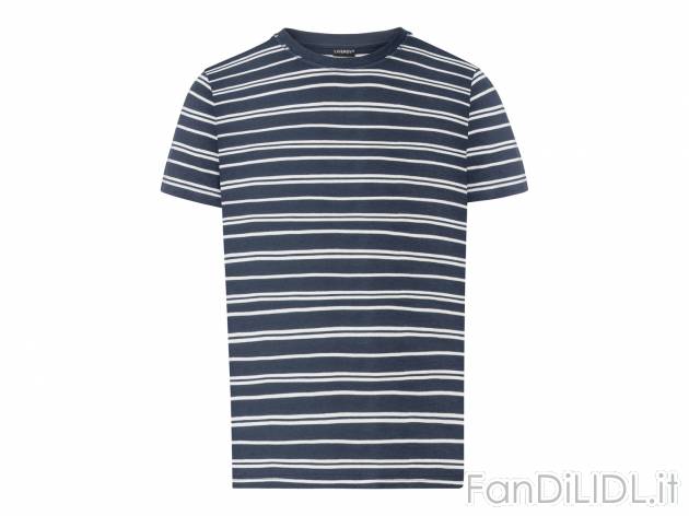 T-shirt da uomo Livergy, prezzo 4.99 &#8364; 
Misure: S-XL 
- Puro cotone
Taglie ...