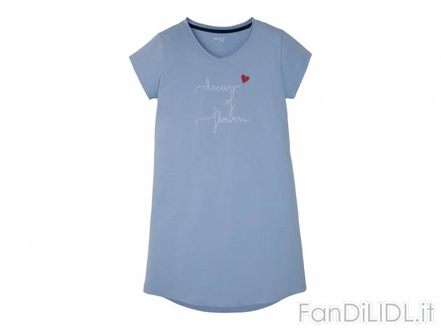 Maxi t-shirt da notte per donna Esmara, prezzo 4.99 € 
Misure: S-L
Taglie disponibili

Caratteristiche

- ...