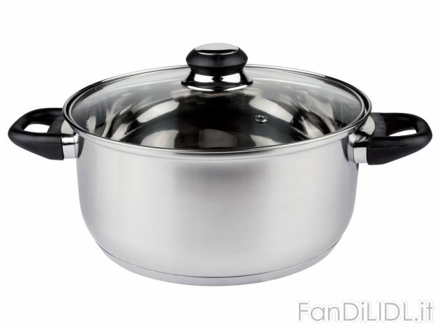 Pentola con coperchio Ernesto, prezzo 8.99 &#8364; 
Ø 24 cm 
- Coperchio di ...