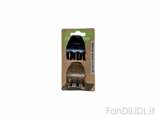 Set pinze piccole o medie in grano e amido di mais , prezzo 1.99 €