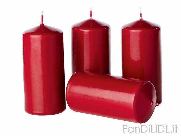 Candela natalizia , prezzo 3.99 &#8364; per Alla confezione 
- A scelta fra ...
