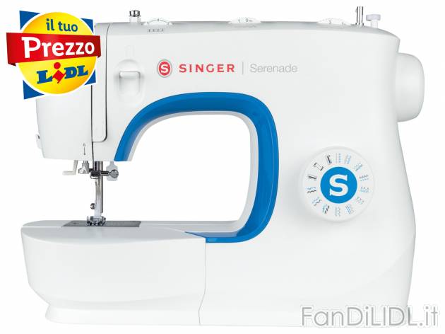 Macchina da cucire Singer Serenade , prezzo 99.00 € 
- Con braccio libero per ...