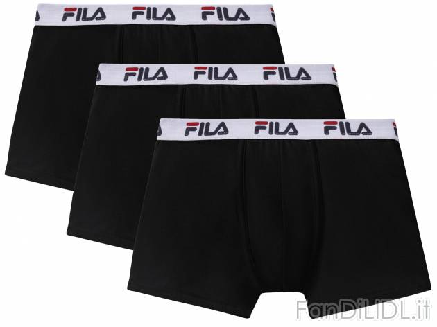 Boxer da uomo Fila, prezzo 14.99 &#8364; 
2 pezzi - Misure: M-XL
Taglie disponibili

Caratteristiche
 ...