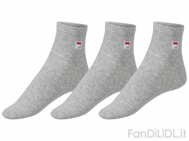 Calze da uomo Fila, prezzo 7.99 &#8364; 
3 paia - Misure: 39-46
Taglie disponibili

Caratteristiche
 ...