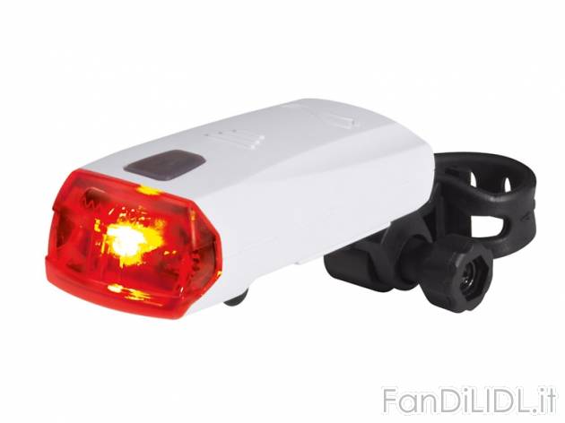 Set fanali a LED per bici Crivit Sports, prezzo 6,99 &#8364; per Al set 
&bull; ...