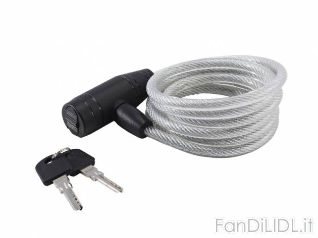 Lucchetto per bici Crivit Sports, prezzo 2,99 &#8364; per Alla confezione 
&bull; ...