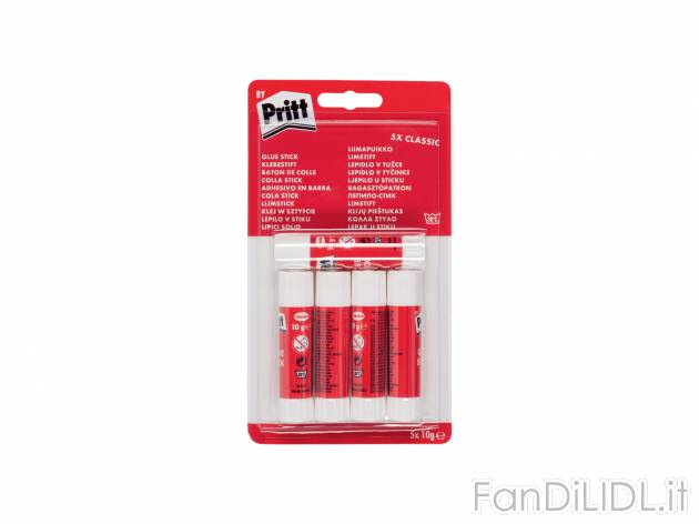 Colla Pritt, prezzo 1.99 &#8364;  
3 o 5 pezzi
Caratteristiche