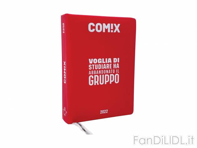 Diario Comix, prezzo 9.79 &#8364;  

Caratteristiche

- Made-in-italy